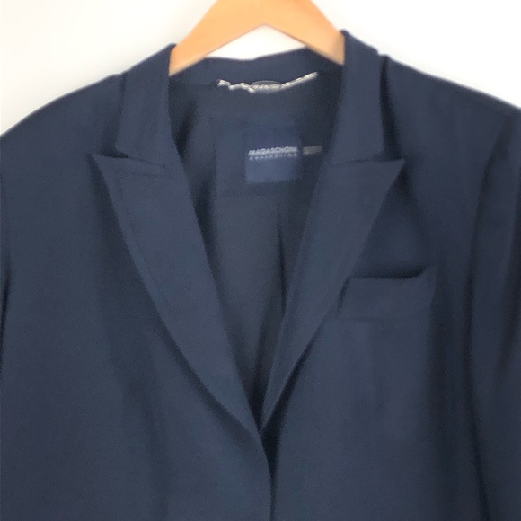 MAGASCHONI COLLECTION Blazer Jacket 14 blue o1513 - Picture 2 of 8